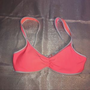 Aerie size S neon coral bikini top